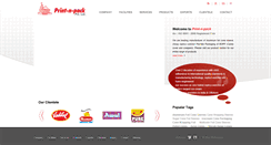 Desktop Screenshot of printnpack.com